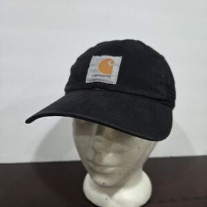 Carhartt Black Logo Cap Snap Back